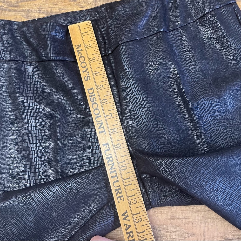 Soft Surroundings Xlp Black Snake Python Skin Fau… - image 4